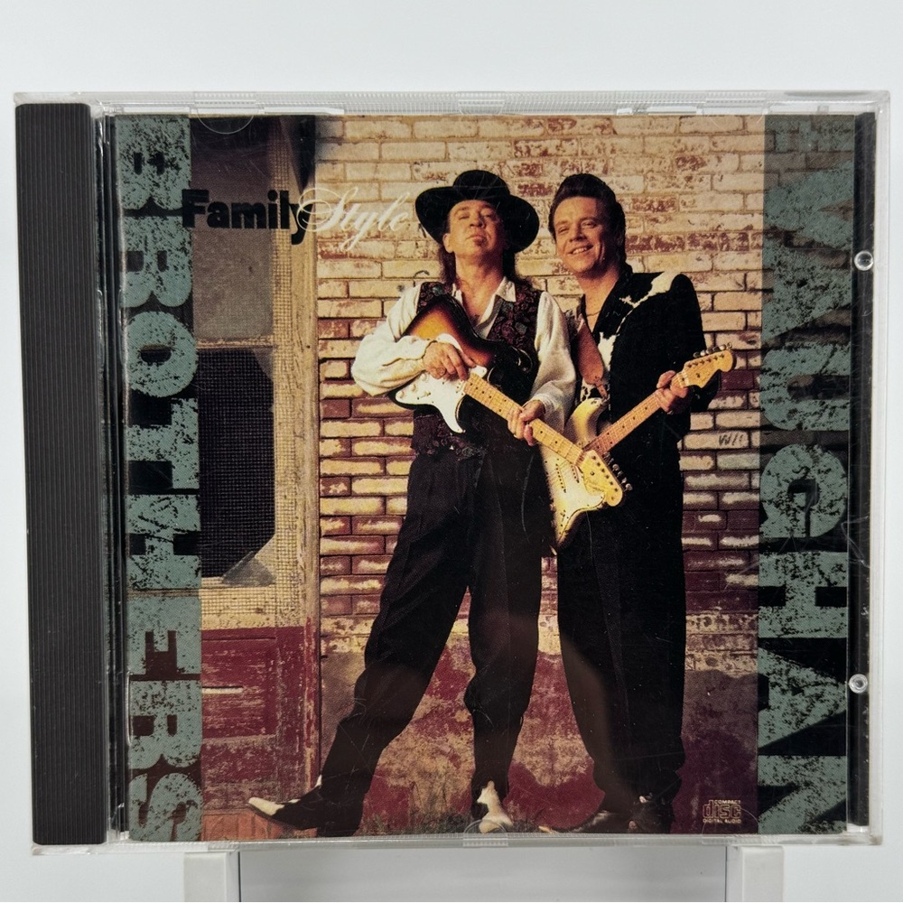 Family Style CD by The Vaughan Brothers. Stevie Ray Vaughan